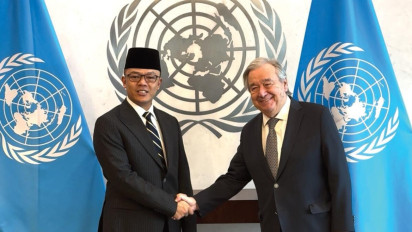 Sugiono Temui Sekjen PBB, Prabowo Disiapkan Hadir pada Board of Peace di Washington D.C.