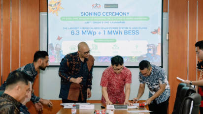 PLTS 6,3 MWp Dipasang di Fasilitas SPINDO, Dukung Transisi Energi Industri