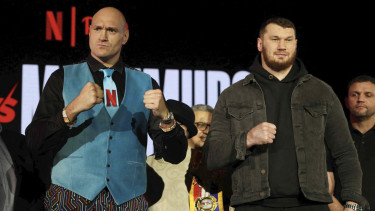 Tinju Dunia: Arslanbek Makhmudov Latihan Lawan Beruang Raksasa Jelang Hadapi Tyson Fury di Kelas Berat