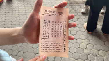 Tjiam Si, Ritual Mengintip Nasib Masa Depan Warga Tionghoa