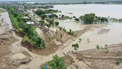 1.842 Hektare Sawah di Grobogan Terendam Banjir, Pemprov Jateng Kawal Klaim Asuransi Usaha Tani Padi