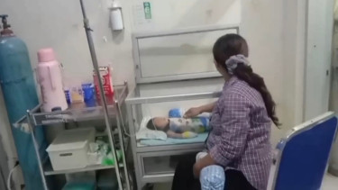 Ayah di Magetan Tega Bakar Mulut Bayi Berusia Tujuh Hari dengan Korek Gas, Keluarga Laporkan ke Polisi