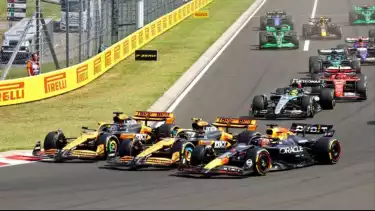 Max Verstappen, Lando Norris dan Oscar Piastri di F1 GP Abu Dhabi 2025