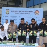 Sebanyak 25 Kg Narkotika Diamankan Bea Cukai dan Polres Tangerang Kota