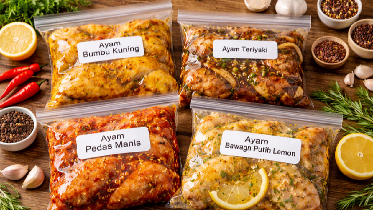 4 Resep Marinasi Ayam Tahan Simpan di Kulkas, Solusi Menu Sahur Kilat
            - galeri foto