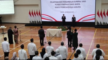 Ketua KPK Lantik Tiga Pejabat Deputi, Ini Nama-namanya