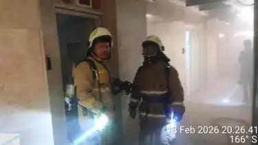 Detik-detik Kebakaran Terjadi di Ruang CCTV Masjid Istiqlal Saat Tarawih Perdana, 9 Unit Damkar Dikerahkan