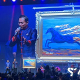 Terjual Rp6,5 Miliar, Uang Hasil Lelang Lukisan SBY "Kuda Api" Disumbangkan untuk Bantuan Kemanusiaan