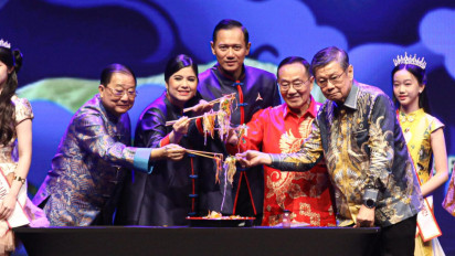 [Berita Foto] Perayaan Imlek Partai Demokrat, AHY: Perjuangkan Seluruh Rakyat Tanpa Memandang Latar Belakang