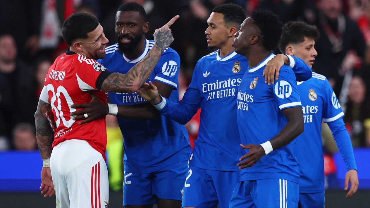 Insiden Panas Liga Champions, Vinicius Junior Vs Prestianni Jadi Sorotan Mengejutkan
            - galeri foto