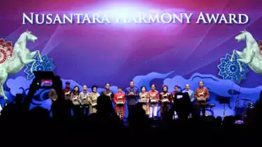 Perayaan Imlek 2026 Partai Demokrat di Djakarta Theater, Jakarta pada Rabu (18/2/2026)