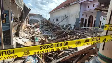 Tujuh rumah di Situbondo hancur akibat ledakan petasan, seorang warga tewas, lima luka-luka