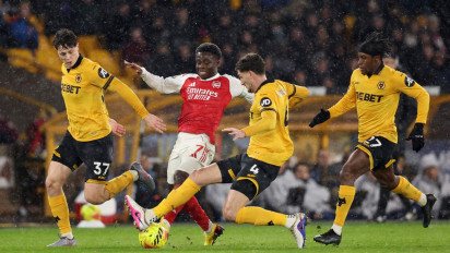 Hasil Liga Inggris: Arsenal Ditahan Wolves, Puncak Klasemen Terancam?