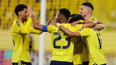 Momen perayaan gol di laga Al Nassr vs Arkadag, ACL Two 2025/2026, Kamis (19/2/2026)