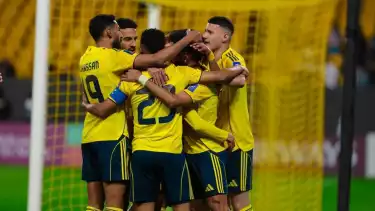 Momen perayaan gol di laga Al Nassr vs Arkadag, ACL Two 2025/2026, Kamis (19/2/2026)