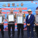 Polres Sumedang Gelar Masak Besar Bersama Bobon Santoso, Raih 3 Rekor MURI dan Bagikan 4.050 Cup Kolak Cilembu