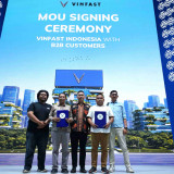 VinFast Menandatangani MoU Penyediaan 400 Unit Limo Green dengan Mitra Armada