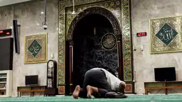 Suasana di Masjid Agung Sunda Kelapa, di Kawasan Menteng, Jakarta Pusat, Kamis (19/2/2026).
