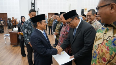 Muhaimin Iskandar Lantik Kepemimpinan Baru BPJS Ketenagakerjaan, Ini Susunan Lengkapnya