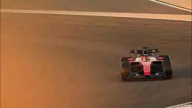 Charles Leclerc saat Tes Prmausim F1 2026 di Bahrain