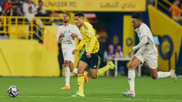 Angelo di laga Al Nassr vs Al Hazm, Minggu (22/2/2026) dini hari WIB.