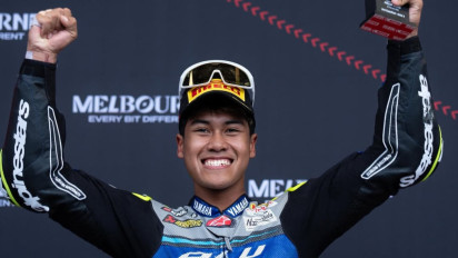 Aldi Satya Mahendra Cetak Sejarah Jadi Pembalap Indonesia Pertama yang Raih Podium di WorldSSP