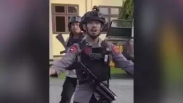 Anggota Brimob yang jadi tersangka