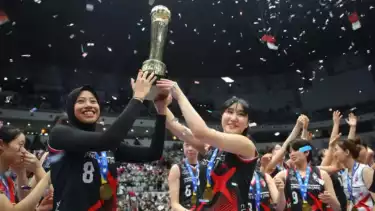 Megawati Hangestri dan skuad Red Sparks usai ukir sejarah positif V-League