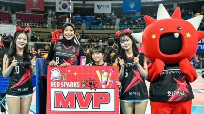 Rekor Megatron di V-League Masih Tak Tersentuh: Jadi MVP Asia Pertama, Tembus 1.500 Poin, Masuk All-Star