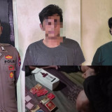 Bengkel Bubut di Nganjuk Diciduk Polisi Usai Terbukti Edarkan Barang Haram