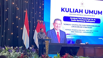 Singgung Peluang Indonesia Keluar Middle Income Trap, SBY Ajak Peserta Didik Lemhanas Kunjungi Museumnya di Pacitan