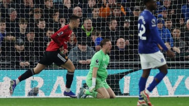 Hasil Liga Inggris: Kalahkan Everton, Manchester United Sukses Kudeta Chelsea di Peringkat 4 Klasemen