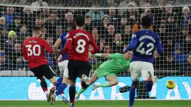 Benjamin Sesko menentukan kemenangan Manchester United atas Everton