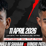 Daftar Kartu Pertarungan One Pride 89: Ada Perebutan Gelar Juara Ronald Siahaan vs Windri Patilima di Kelas Ringan