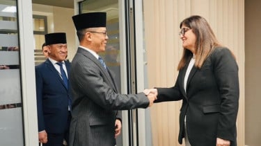 Bertemu Menlu Palestina, Sugiono Sebut Indonesia Siap Kirim Kontingen dan Dorong Solusi Dua Negara