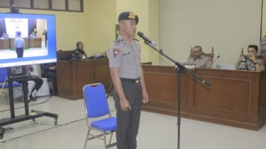 Suaranya Bergetar, Bripda Masias Siahaya Minta Maaf Telah Hilangkan Nyawa Siswa MTs di Maluku Tenggara: Saya Tak Niat Menganiaya
