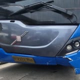 Transjakarta Kecelakaan Tabrak Ojol di Gunung Sahari, CCTV Ungkap Motor Nekat Terobos