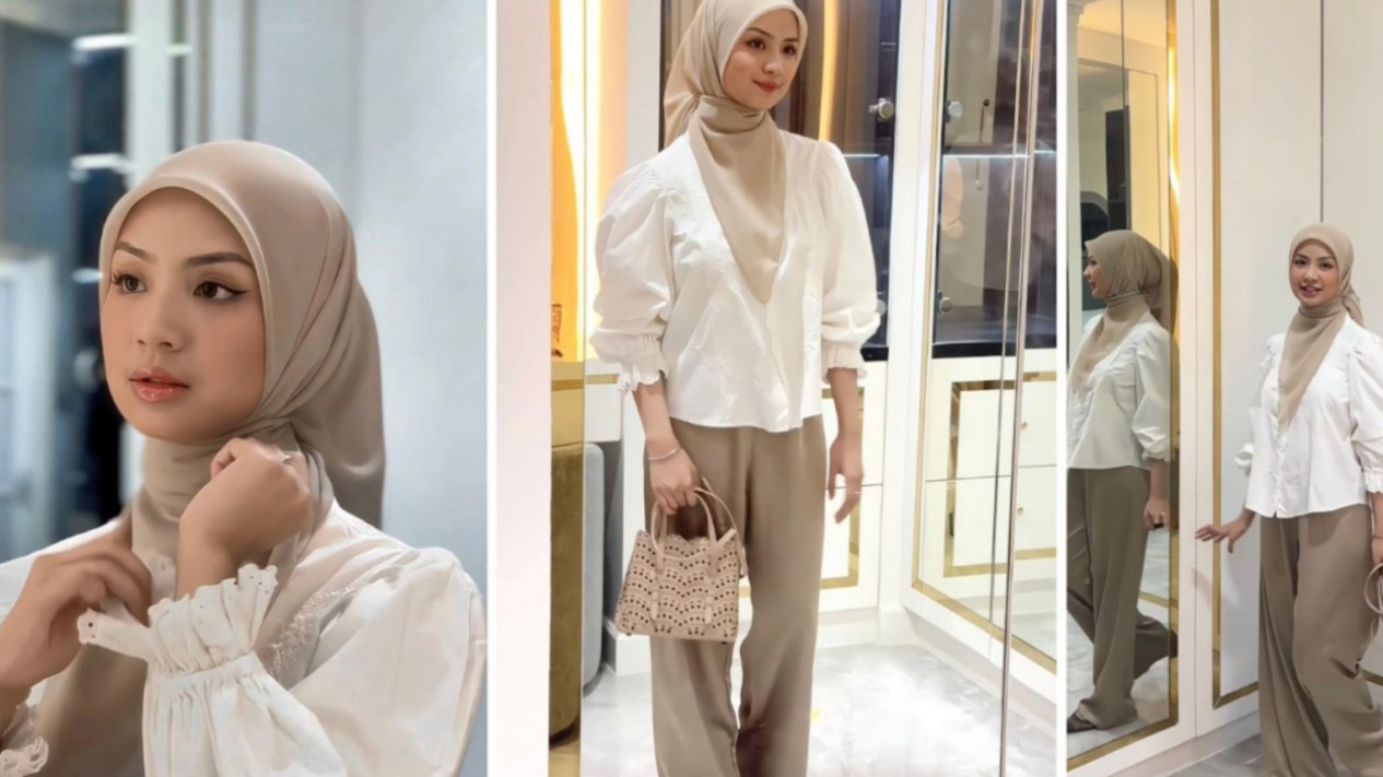 OOTD Ramadan Stylish untuk Rutinitas Padat bersama Shopee Big Ramadan Sale, Get Ready With Nashwa Zahira
            - galeri foto