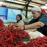 Setelah Lebaran, Harga cabai Rawit Merah Rp104.050/kg, Daging Ayam Rp43.450/kg