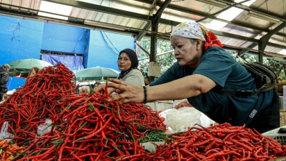 Setelah Lebaran, Harga Cabai Rawit Merah Rp104.050/kg, Daging Ayam Rp43.450/kg