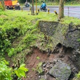 Jalan Nasional Gumitir Banyuwangi Amblas, Diameter Capai 6 Meter