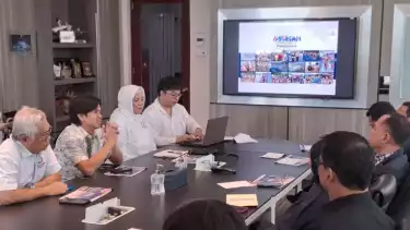 Kunjungan PB Akuatik Indonesia ke Media Group
