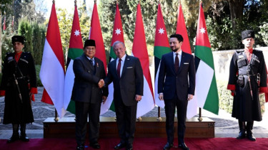 Di Istana Raja Yordania, Prabowo Sebut Palestina Merdeka Satu-satunya Jalan Damai Timur Tengah