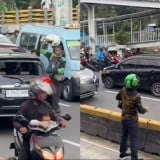 Viral! Mobil Diamuk Massa Setelah Lawan Arah di Kemacetan dan Menabrak Pengguna Jalan di Gunung Sahari
