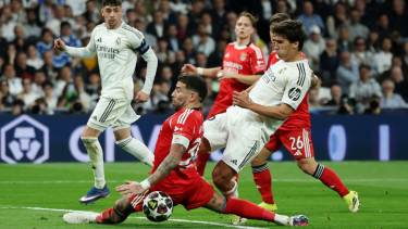 Comeback Kilat Real Madrid! Gol Tchouameni dan Vinicius Bikin Benfica Tersingkir dari Liga Champions