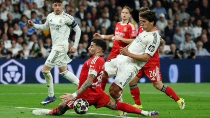 Comeback Kilat Real Madrid! Gol Tchouameni dan Vinicius Bikin Benfica Tersingkir dari Liga Champions