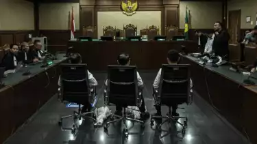 Sidang tata kelola minyak mentah, di PN Pusat, Jakarta, Kamis (26/2/2026)