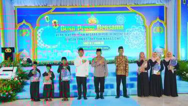 Buka Puasa Bareng OKP, Ormas hingga Mahasiswa, Kapolri Serukan Jaga Persatuan-Dukung Program Pemerintah