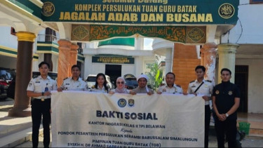 Sambut Ramadhan 1447 H, Imigrasi Belawan Gelar Baksos di Simalungun
