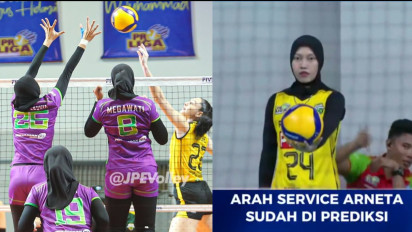 Mas-Mas Official Enduro Sudah Tahu Arah Servis Ace dari Arneta, tapi Megatron Cs Tetap Tumbang 0-3 dari Phonska di Proliga 2026!